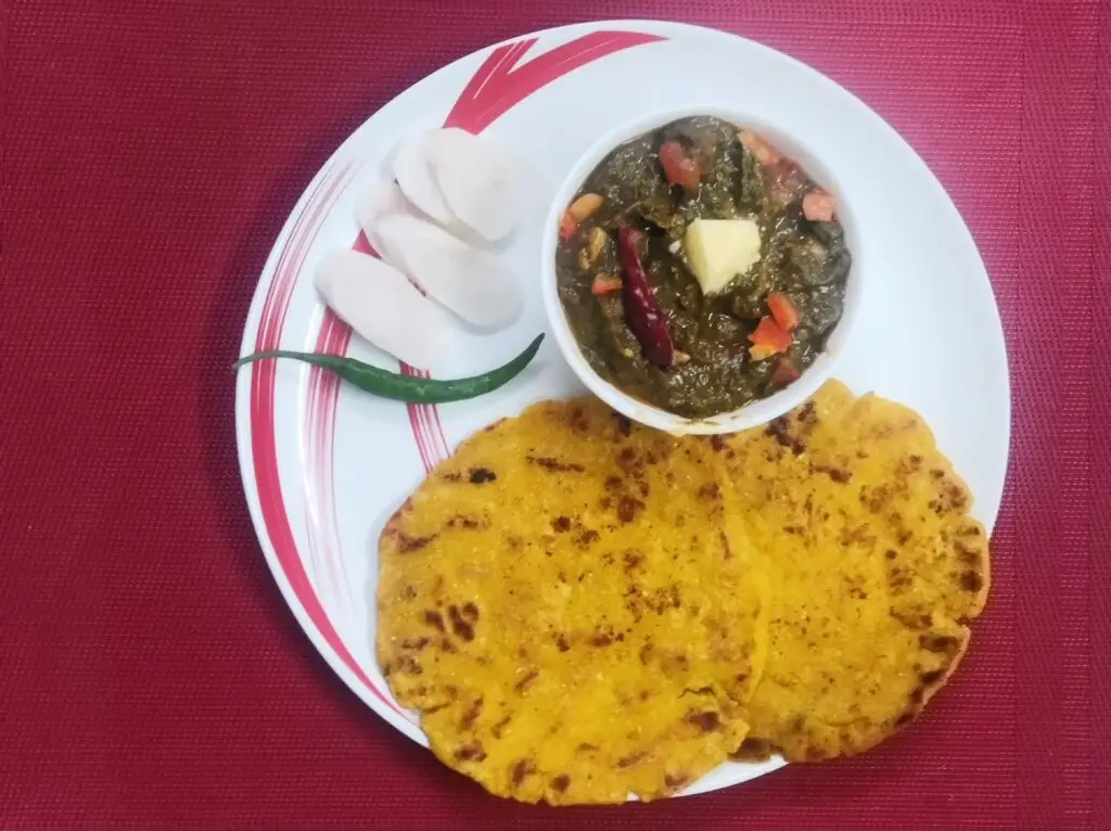 Makki Roti Sarson ka Saag